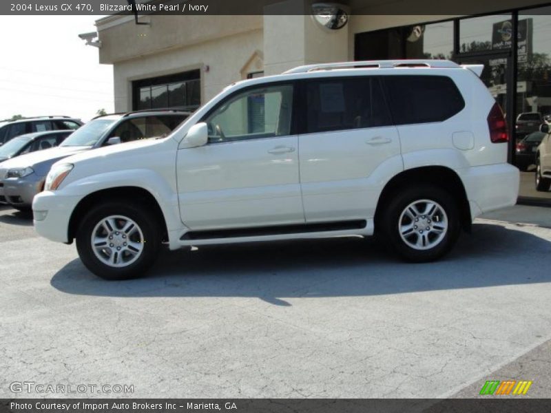 Blizzard White Pearl / Ivory 2004 Lexus GX 470