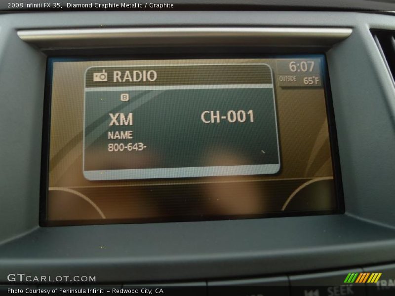Diamond Graphite Metallic / Graphite 2008 Infiniti FX 35