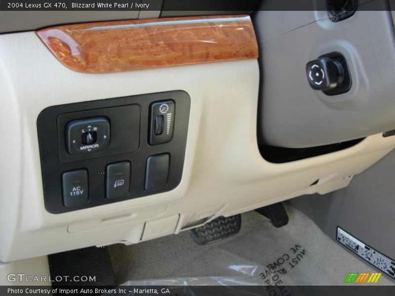 Blizzard White Pearl / Ivory 2004 Lexus GX 470