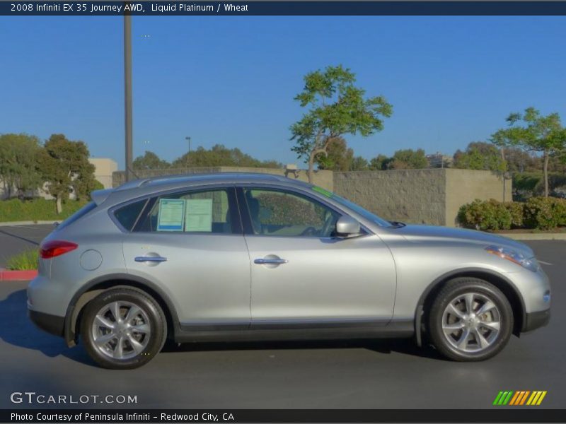 Liquid Platinum / Wheat 2008 Infiniti EX 35 Journey AWD