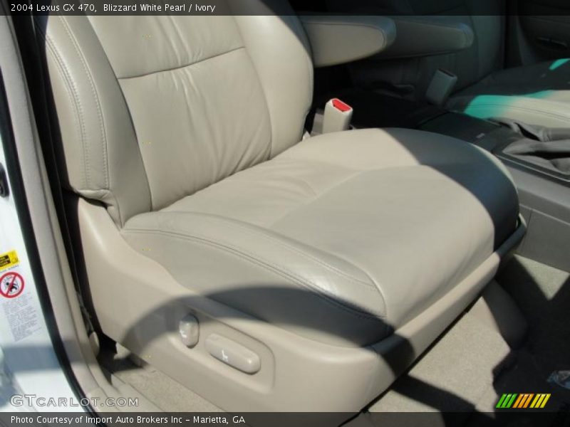 Blizzard White Pearl / Ivory 2004 Lexus GX 470