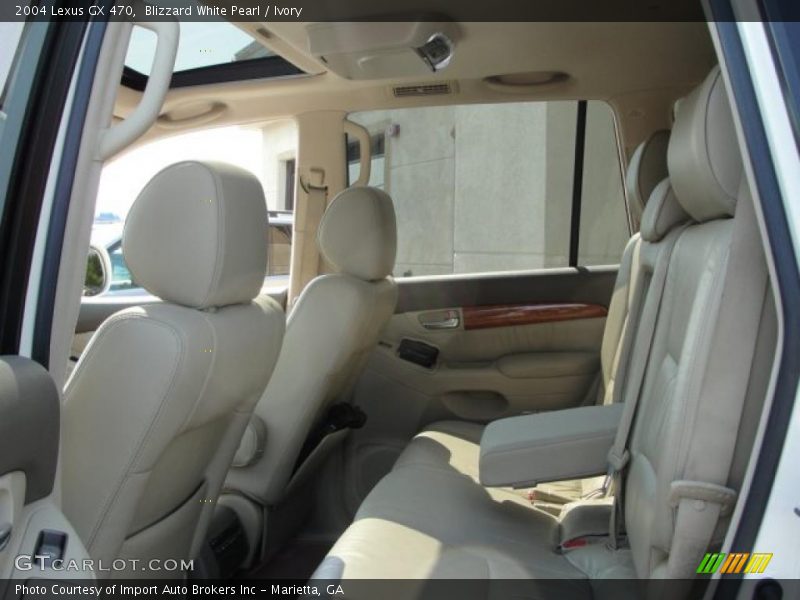 Blizzard White Pearl / Ivory 2004 Lexus GX 470