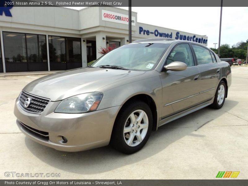 Polished Pewter Metallic / Frost Gray 2005 Nissan Altima 2.5 SL