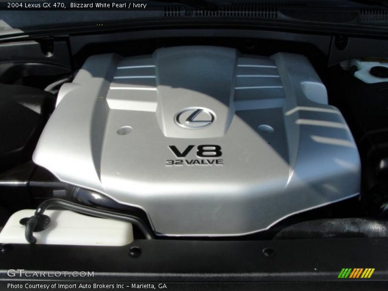 Blizzard White Pearl / Ivory 2004 Lexus GX 470