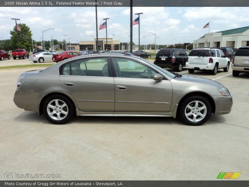 Polished Pewter Metallic / Frost Gray 2005 Nissan Altima 2.5 SL