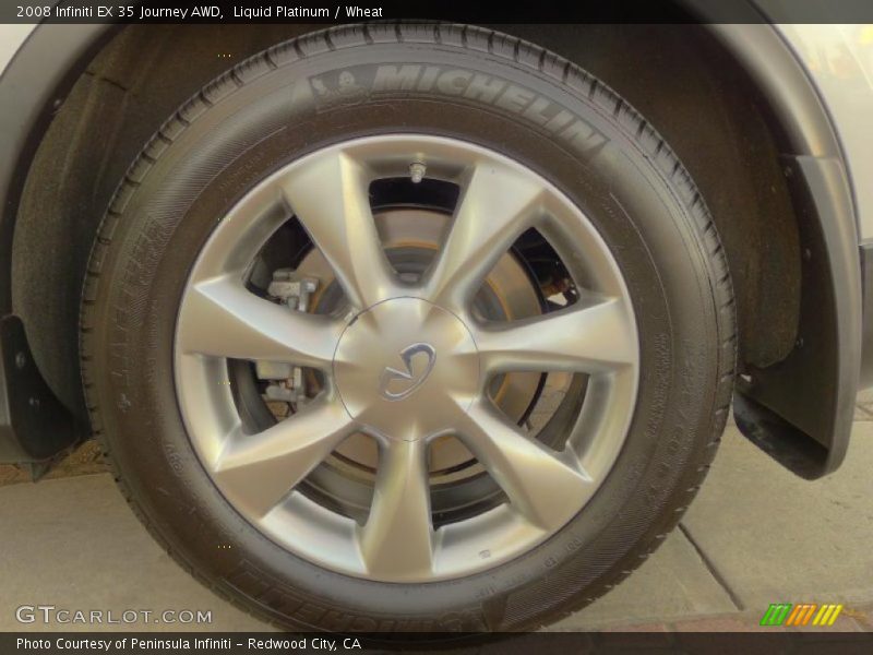 Liquid Platinum / Wheat 2008 Infiniti EX 35 Journey AWD