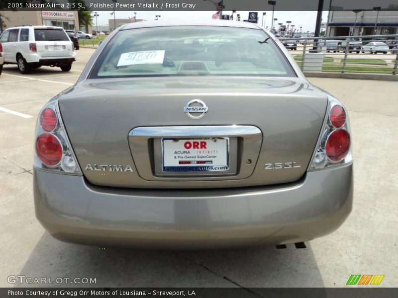 Polished Pewter Metallic / Frost Gray 2005 Nissan Altima 2.5 SL