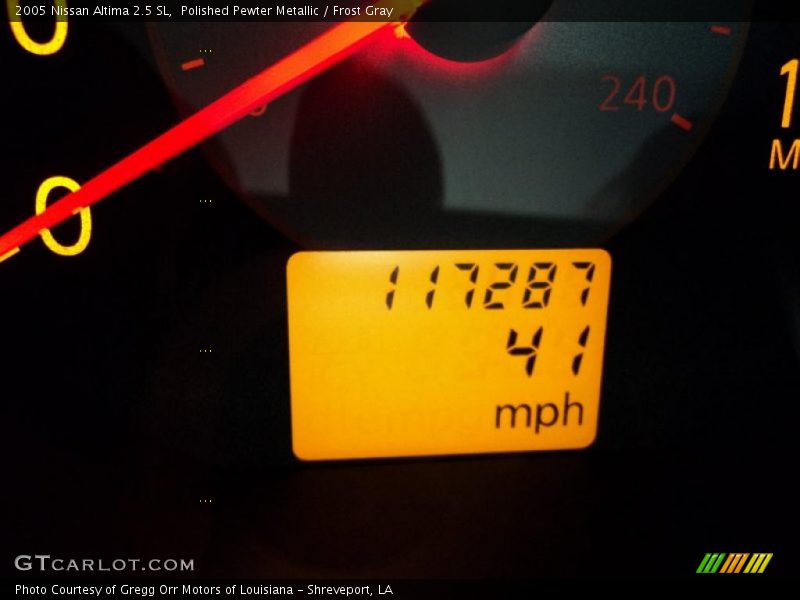 Polished Pewter Metallic / Frost Gray 2005 Nissan Altima 2.5 SL