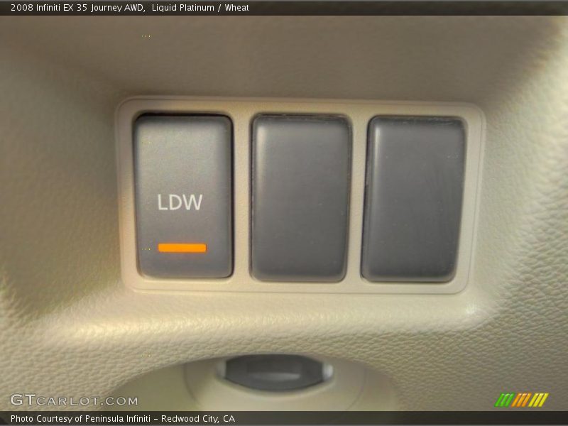 Liquid Platinum / Wheat 2008 Infiniti EX 35 Journey AWD