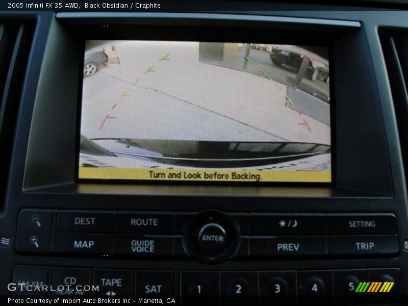 Black Obsidian / Graphite 2005 Infiniti FX 35 AWD
