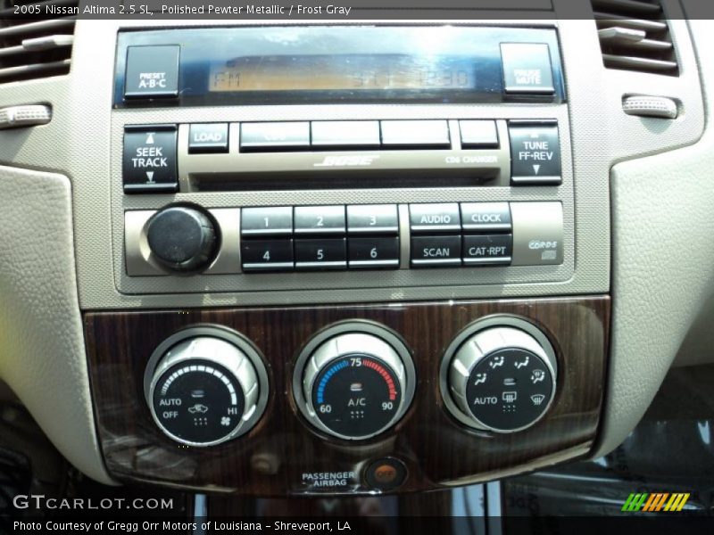 Polished Pewter Metallic / Frost Gray 2005 Nissan Altima 2.5 SL