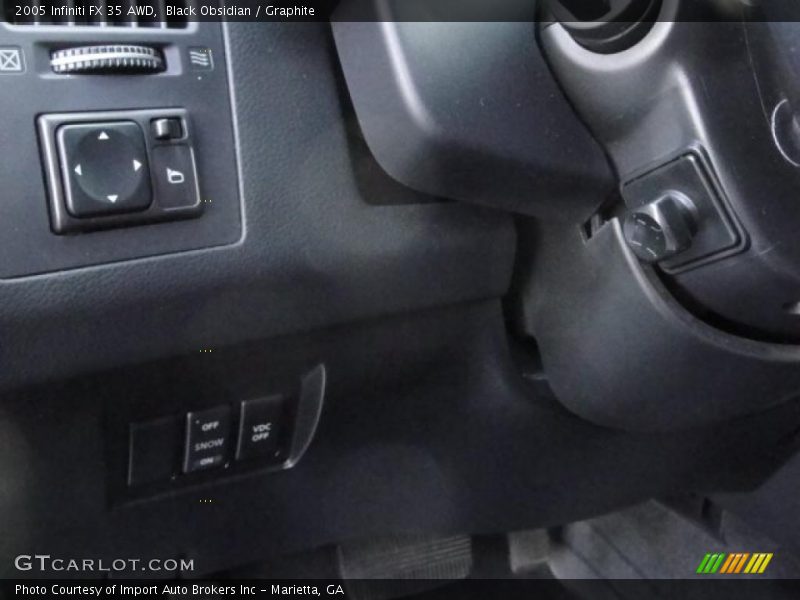 Black Obsidian / Graphite 2005 Infiniti FX 35 AWD