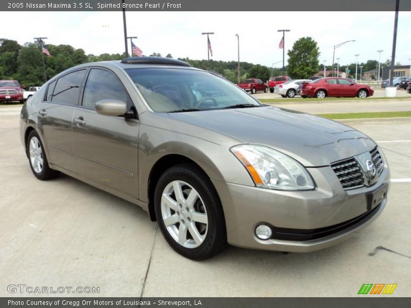 Spirited Bronze Pearl / Frost 2005 Nissan Maxima 3.5 SL