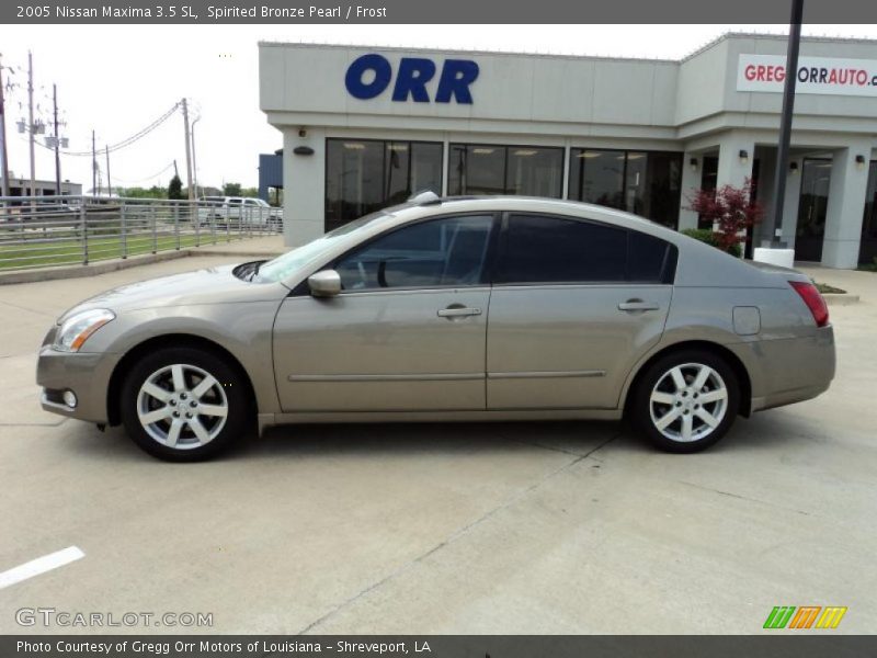 Spirited Bronze Pearl / Frost 2005 Nissan Maxima 3.5 SL