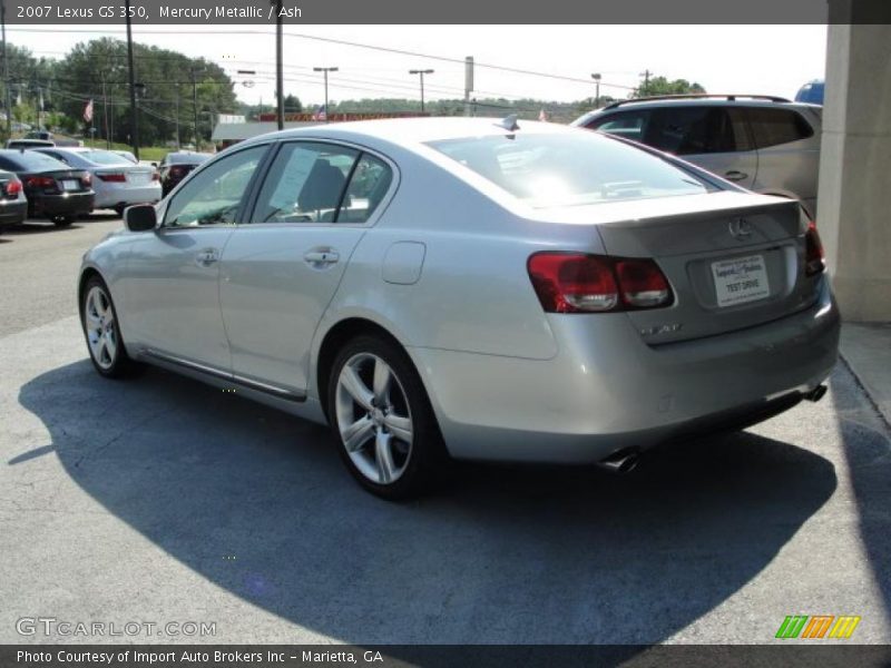 Mercury Metallic / Ash 2007 Lexus GS 350