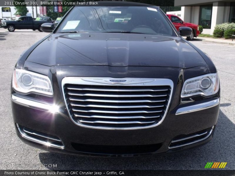 Brilliant Black Crystal Pearl / Black 2011 Chrysler 300