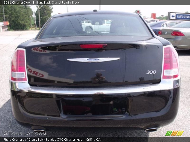 Brilliant Black Crystal Pearl / Black 2011 Chrysler 300