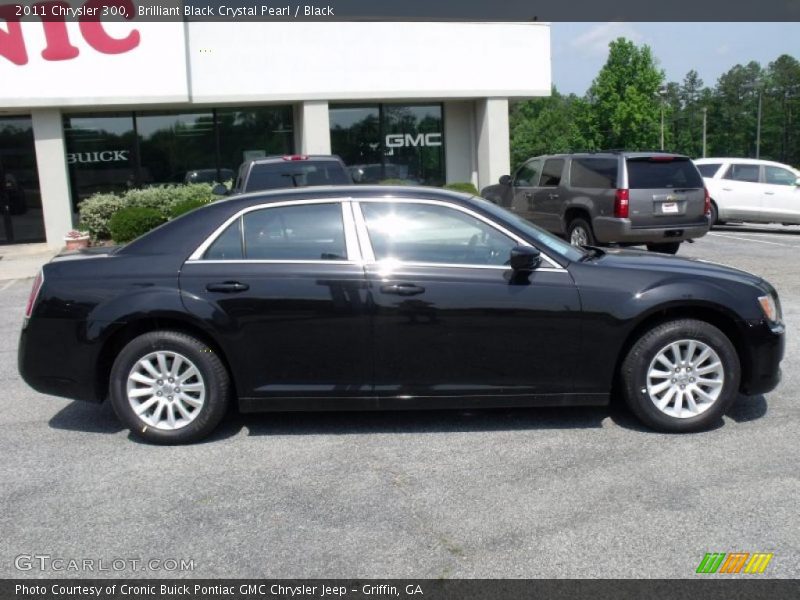 Brilliant Black Crystal Pearl / Black 2011 Chrysler 300