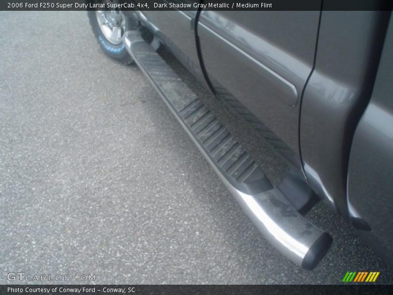 Dark Shadow Gray Metallic / Medium Flint 2006 Ford F250 Super Duty Lariat SuperCab 4x4