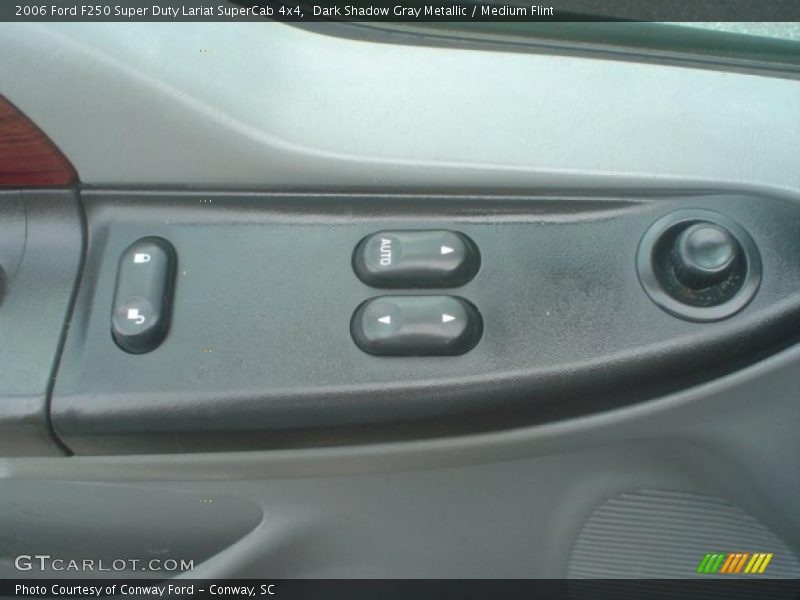 Dark Shadow Gray Metallic / Medium Flint 2006 Ford F250 Super Duty Lariat SuperCab 4x4