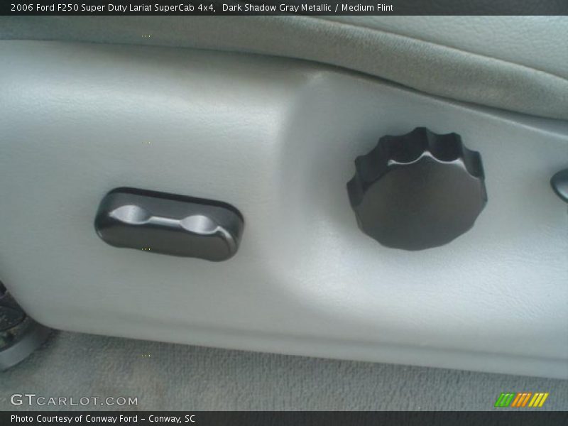 Dark Shadow Gray Metallic / Medium Flint 2006 Ford F250 Super Duty Lariat SuperCab 4x4