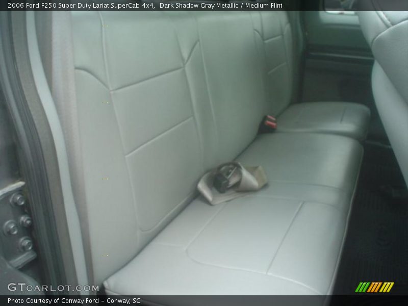 Dark Shadow Gray Metallic / Medium Flint 2006 Ford F250 Super Duty Lariat SuperCab 4x4