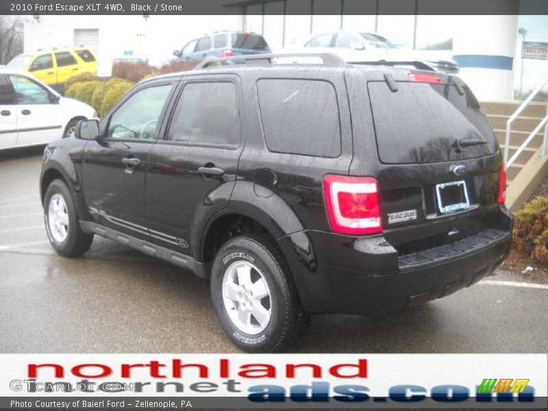 Black / Stone 2010 Ford Escape XLT 4WD