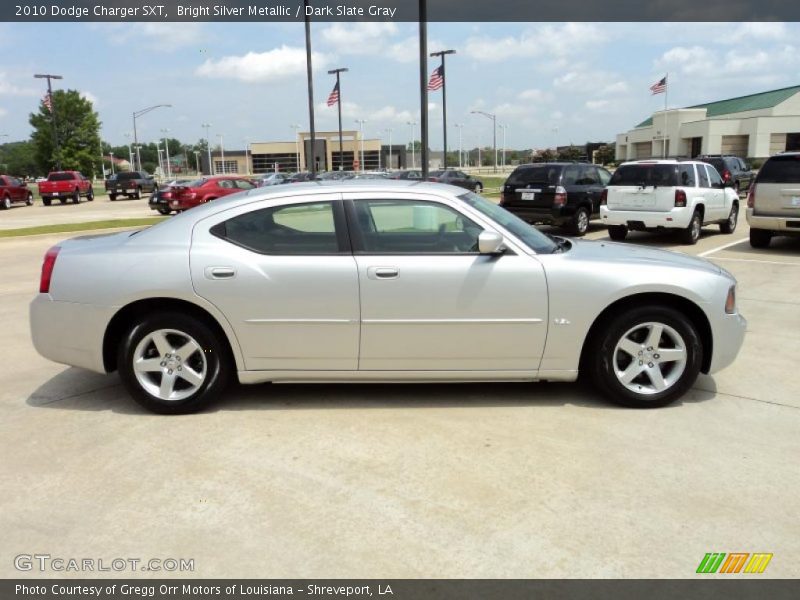 Bright Silver Metallic / Dark Slate Gray 2010 Dodge Charger SXT