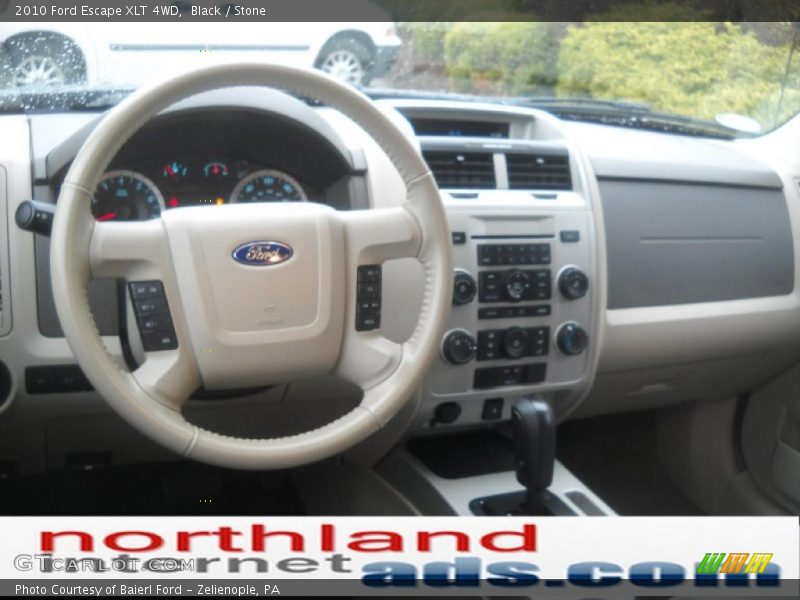 Black / Stone 2010 Ford Escape XLT 4WD