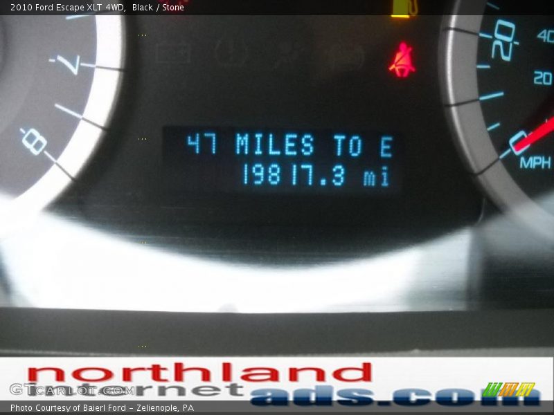 Black / Stone 2010 Ford Escape XLT 4WD
