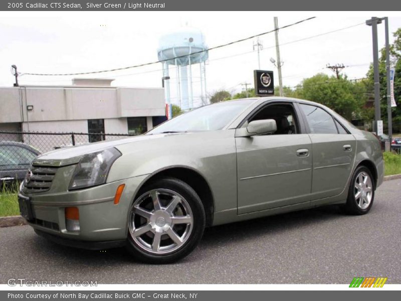 Silver Green / Light Neutral 2005 Cadillac CTS Sedan