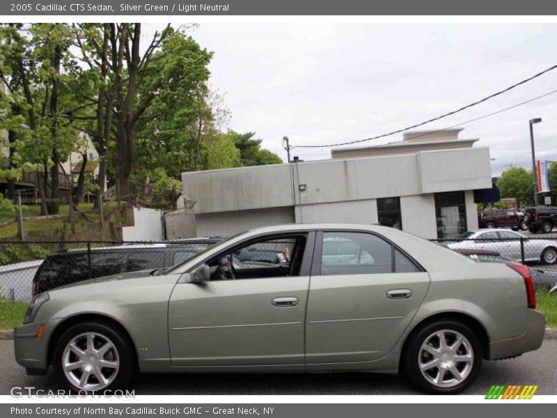 Silver Green / Light Neutral 2005 Cadillac CTS Sedan