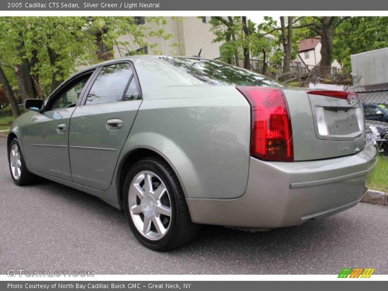 Silver Green / Light Neutral 2005 Cadillac CTS Sedan