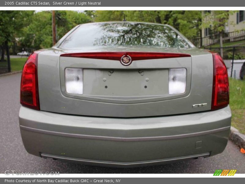 Silver Green / Light Neutral 2005 Cadillac CTS Sedan