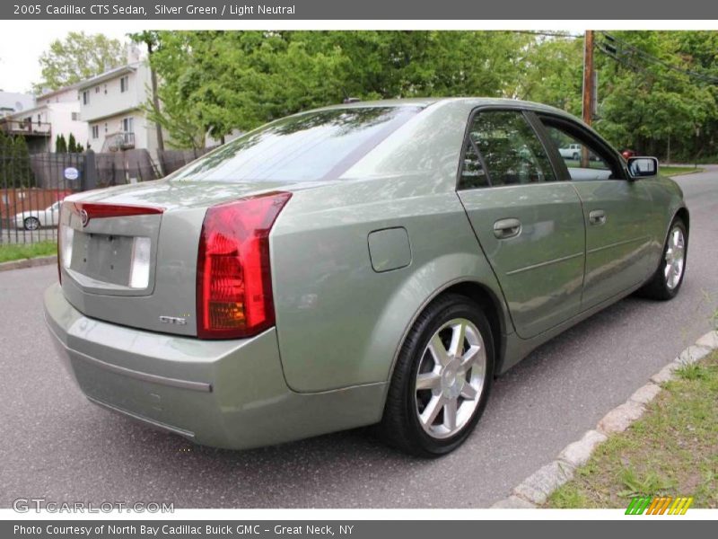 Silver Green / Light Neutral 2005 Cadillac CTS Sedan