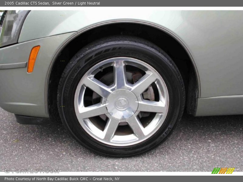 Silver Green / Light Neutral 2005 Cadillac CTS Sedan