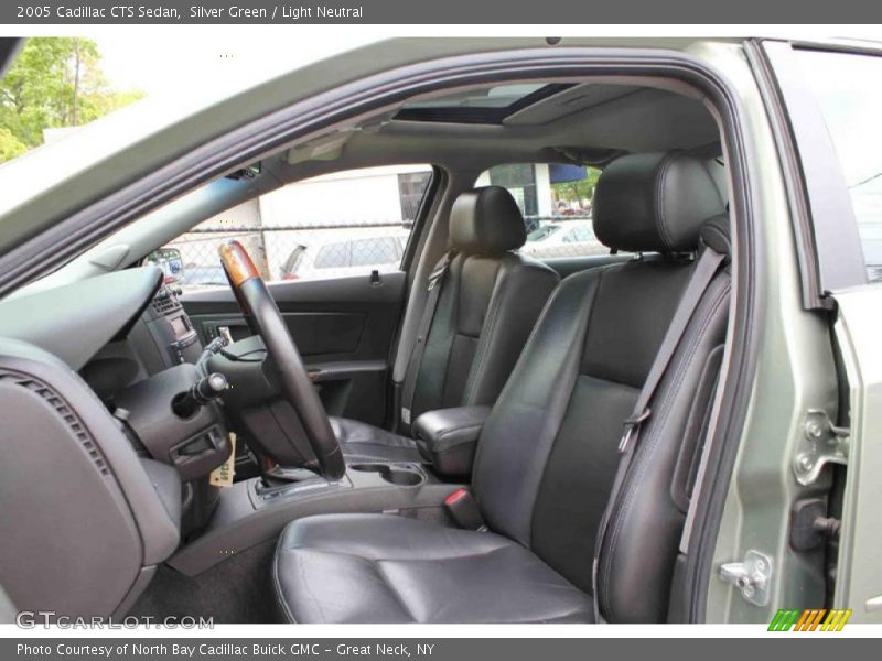 Silver Green / Light Neutral 2005 Cadillac CTS Sedan