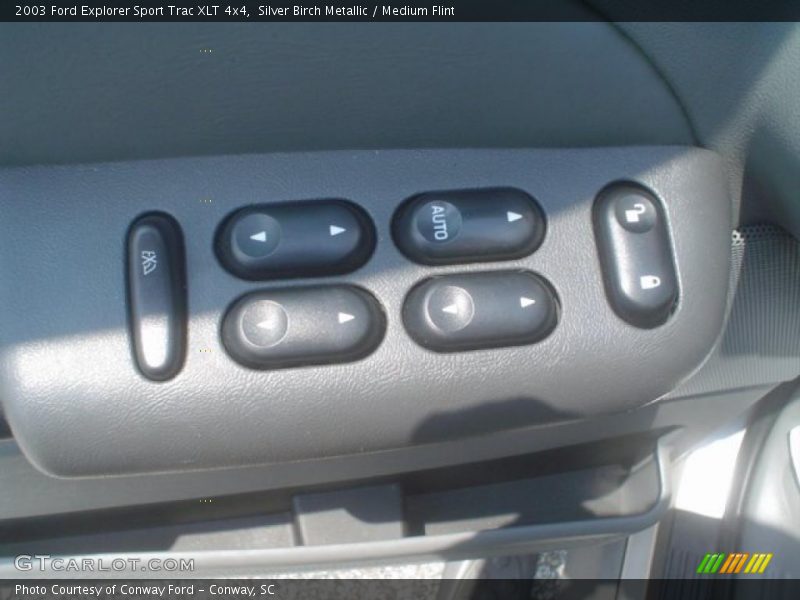 Silver Birch Metallic / Medium Flint 2003 Ford Explorer Sport Trac XLT 4x4
