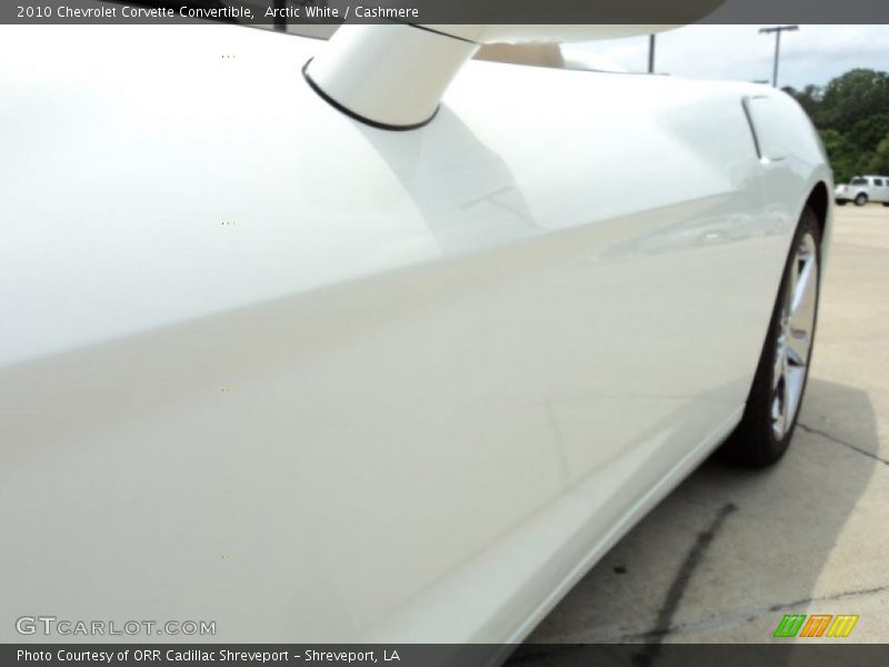 Arctic White / Cashmere 2010 Chevrolet Corvette Convertible