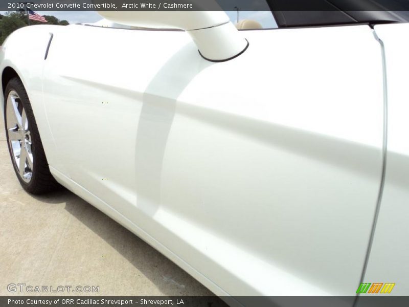 Arctic White / Cashmere 2010 Chevrolet Corvette Convertible
