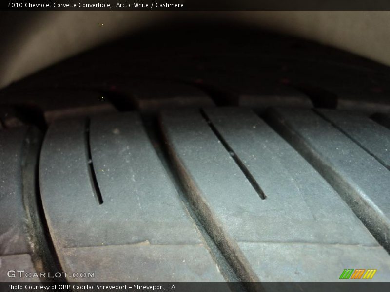Arctic White / Cashmere 2010 Chevrolet Corvette Convertible