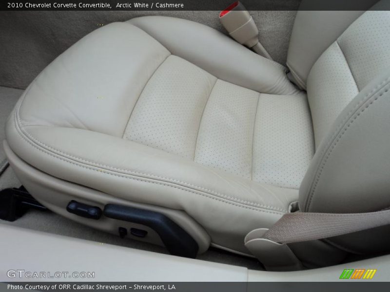 Arctic White / Cashmere 2010 Chevrolet Corvette Convertible