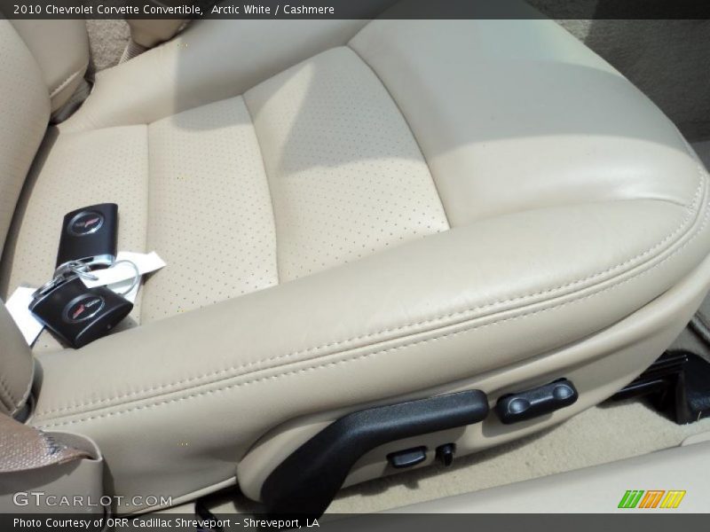 Arctic White / Cashmere 2010 Chevrolet Corvette Convertible