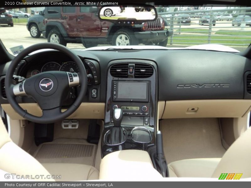 Dashboard of 2010 Corvette Convertible