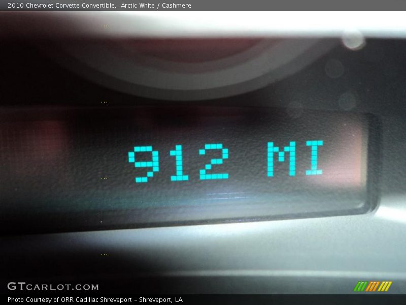 Arctic White / Cashmere 2010 Chevrolet Corvette Convertible