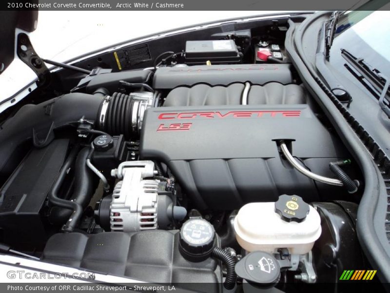  2010 Corvette Convertible Engine - 6.2 Liter OHV 16-Valve LS3 V8