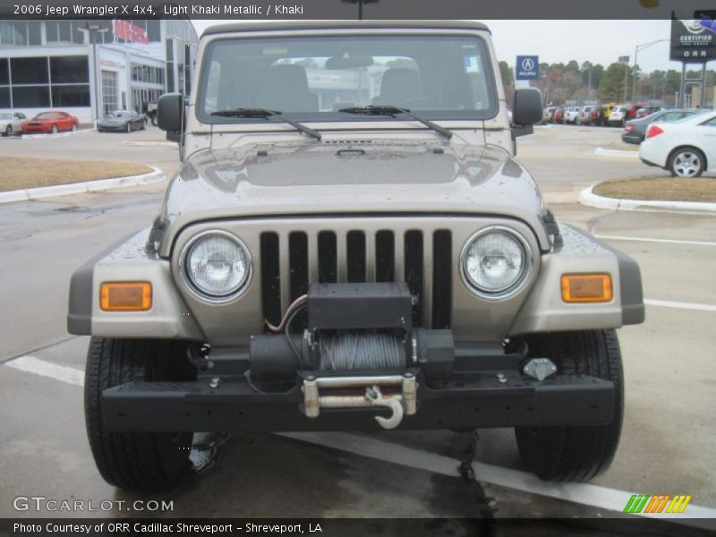 Light Khaki Metallic / Khaki 2006 Jeep Wrangler X 4x4