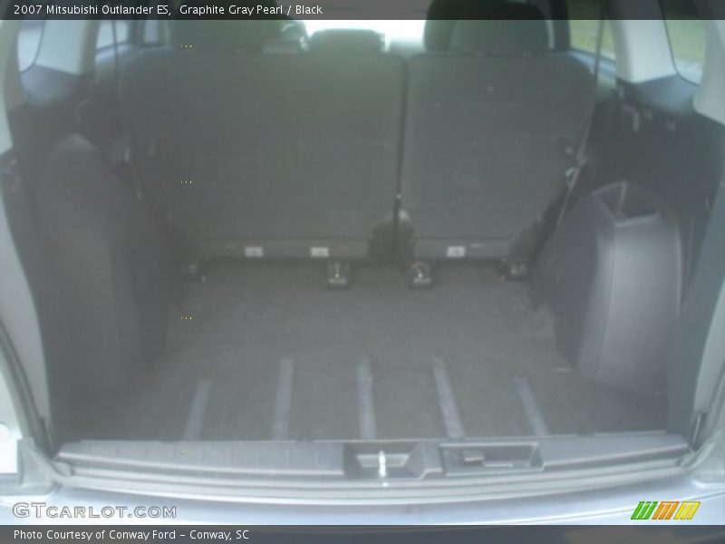 Graphite Gray Pearl / Black 2007 Mitsubishi Outlander ES
