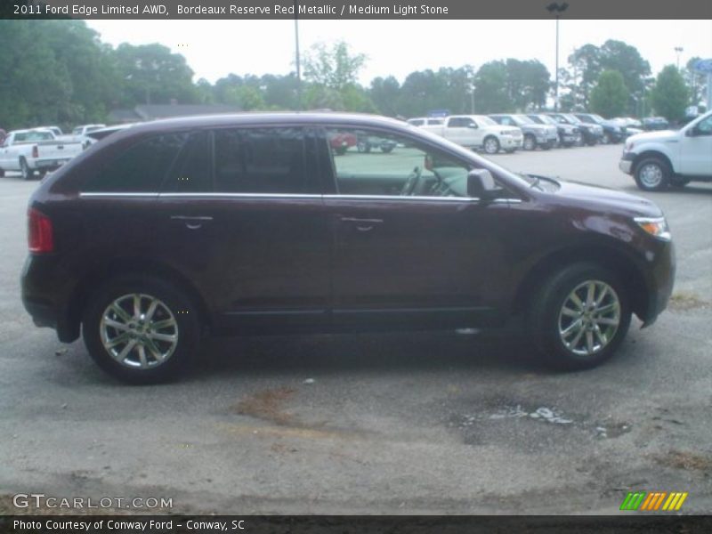 Bordeaux Reserve Red Metallic / Medium Light Stone 2011 Ford Edge Limited AWD