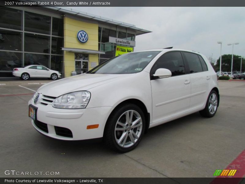 Candy White / Anthracite 2007 Volkswagen Rabbit 4 Door